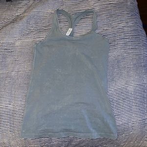Size 8 lululemon tank washed blue